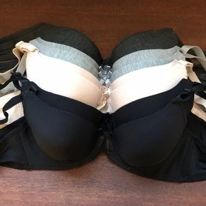 ALL 8 NWOT push-up bras 32B for $10